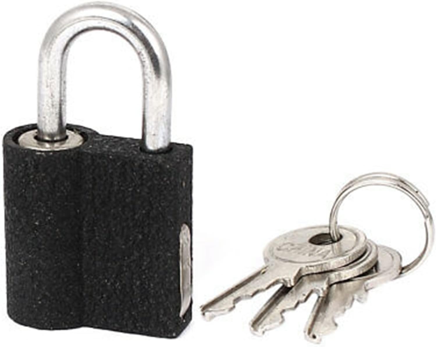 Cabinet Drawer Door Box Locking Security Padlock 25mm Length W Keys 1Set