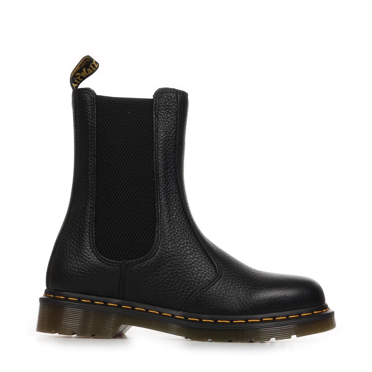 Dr. Martens Women's Black Chelsea Boots, 7 Uk, 2976 Hi Milled Nappa Chelsea Boot