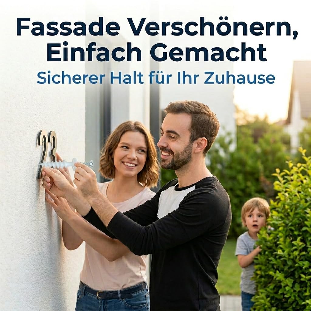 Dämmstoffdübel Thermo Wärmebrückenfrei – ohne Vorbohren – inkl. 10 Schrauben & TX40 Bit – Isolierdübel für Fassaden, EPS/XPS – sichere, schnelle Montage für leichte Anbauteile(50mm, 10, Set)