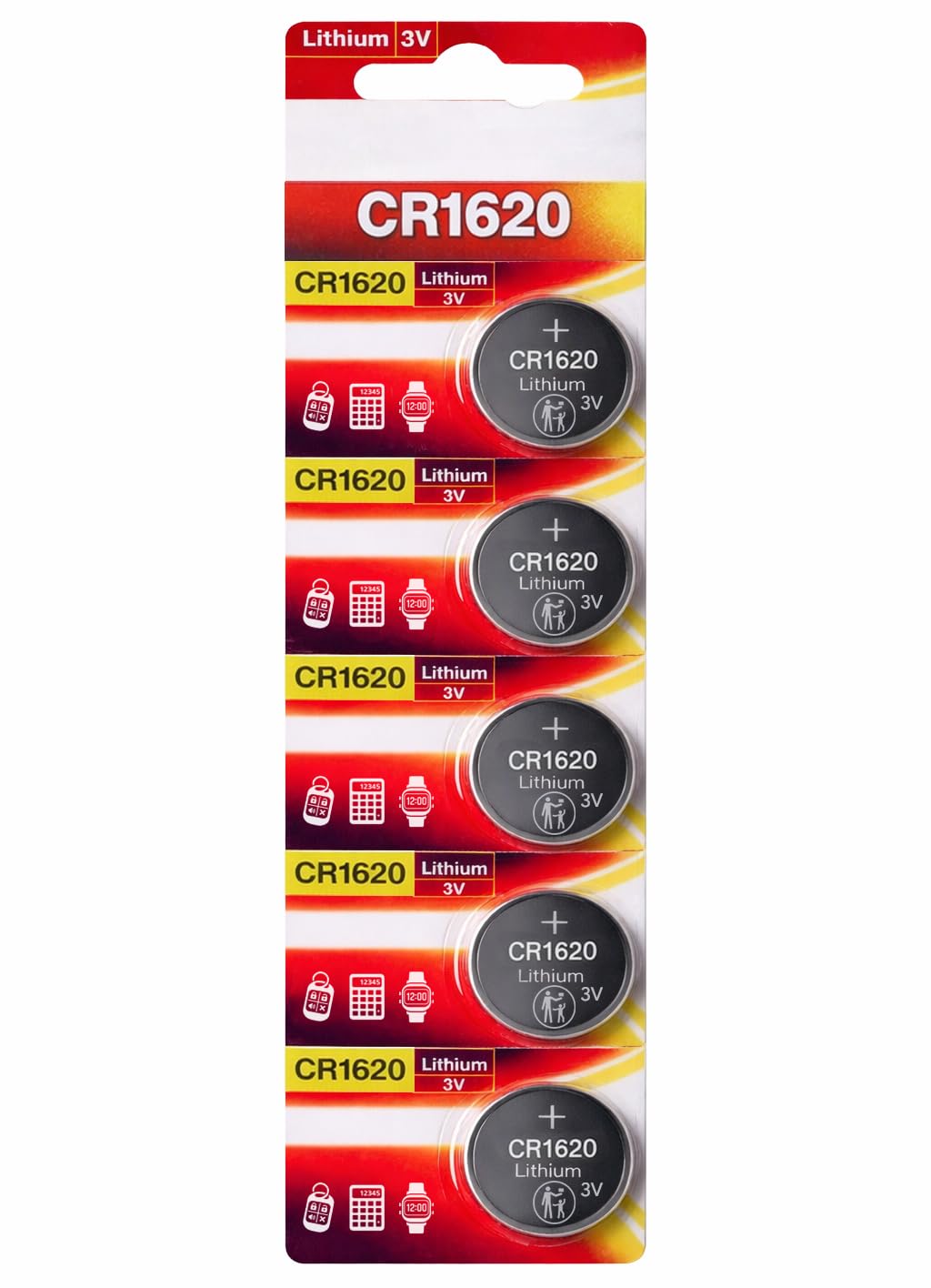 CR2032 Batteries, Long Lasting 3V Lithium Coin Cell 2032 Battery for Apple Airtag, Car Key Fobs, Watches, Heart Rate Monitors, Scales, LED Candles, Calculators & Other Small Devices (Pack of 2) — view 9