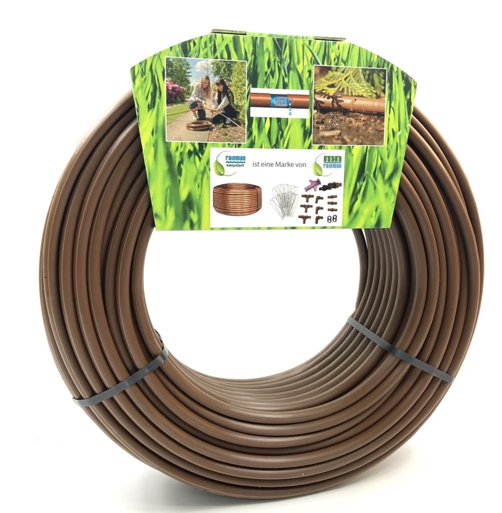 Tubo antigoccia Starter Set 50 metri XFD 33 mm distanza di gocciolamento; 2,3 l/h irrigazione a goccia tubo per irrigazione