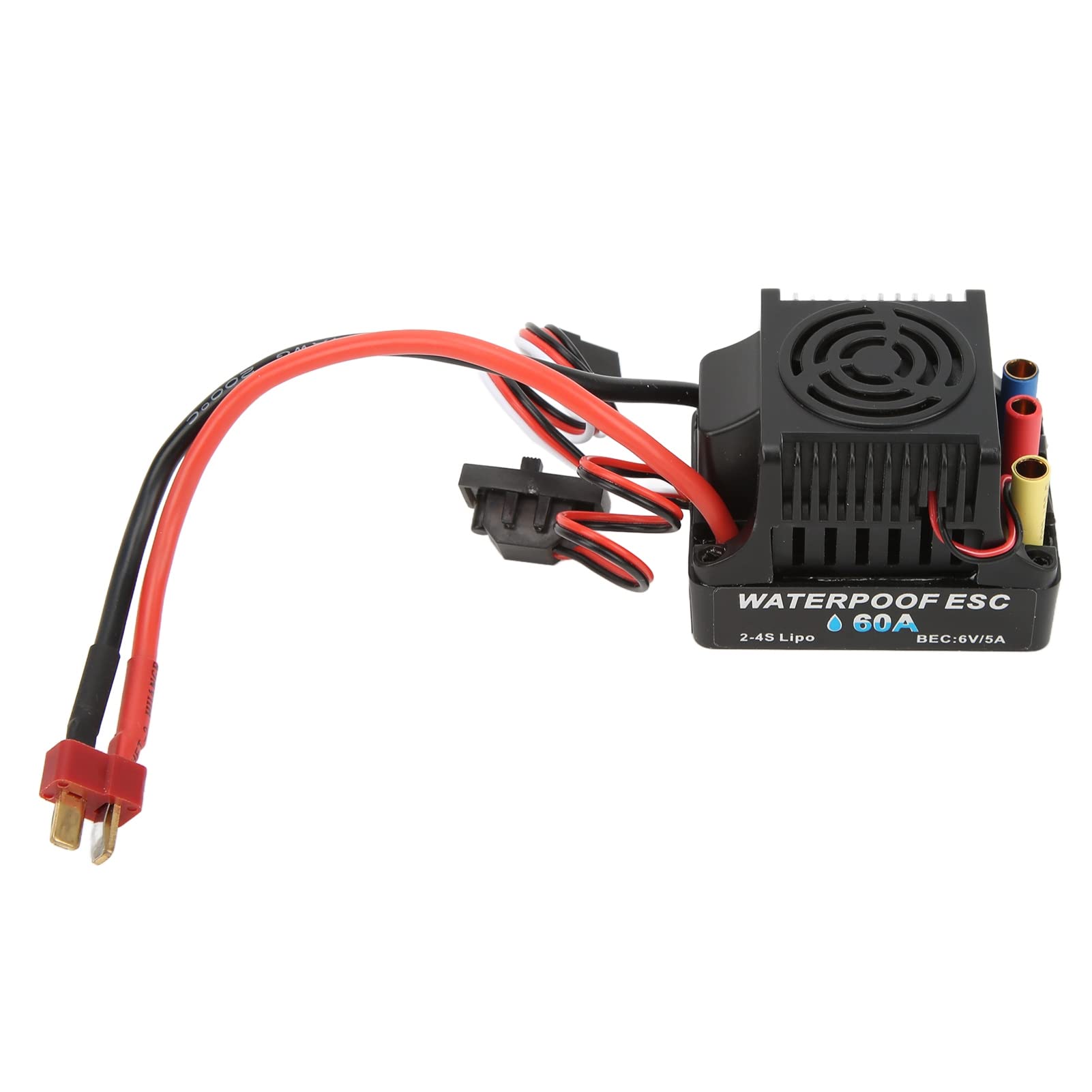 wodoodporny silnik bezszczotkowy do samochodu 1/10 RC 3100kV High Speed 60A ESC z kartą programowania trwały silnik S3650
