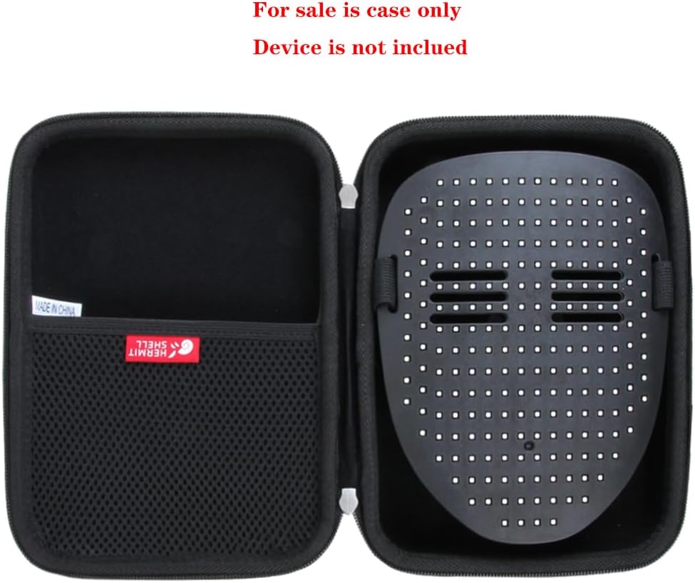 Hermitshell Hard Travel Case Fits Led Mask with Gesture Sensing for Cosplay Party (Only Case)