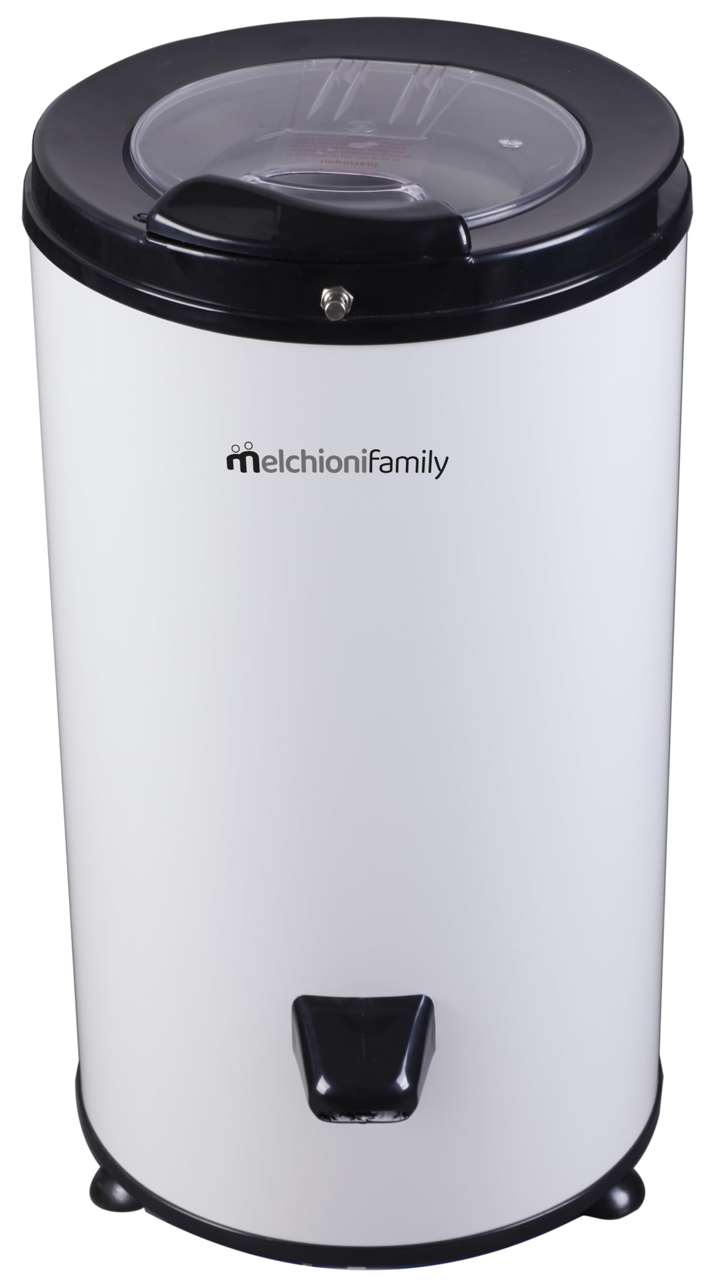 Melchioni Family TORNADO Secadora Centrífuga Inox, Secadora Portátil Ahorra Espacio, Centrifugadora Silenciosa, Capacidad 6 kg, 3200 RPM