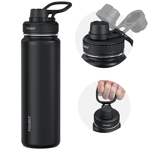 TOURIT 24 oz Insulated Stainless Steel Water Bottle
