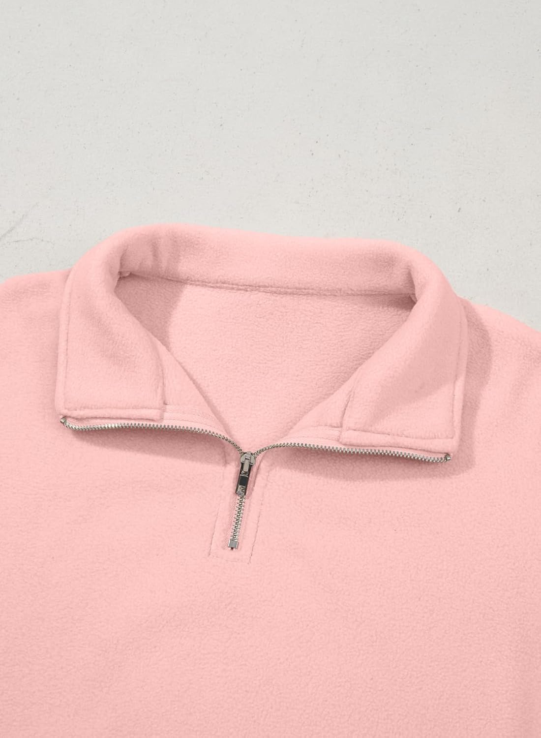 blibean Girls Long Sleeve Fleece Sweathirts Half Zipper Pullovers Size 6-15 Years - Image 7