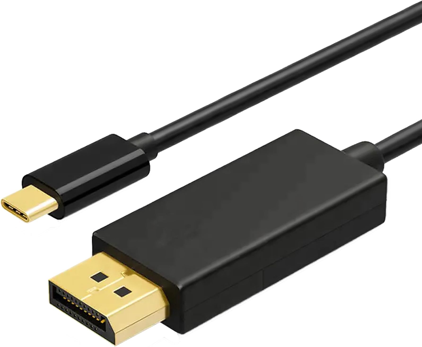 Pipestation USB C to DisplayPort Cable โ 1.8m โ USB C to DP Cable supporting 4K@60Hz โ Thunderbolt 3 USBC to DisplayPort Adapter Lead - USBC to Display Port Lead โ DP to Type C Wire