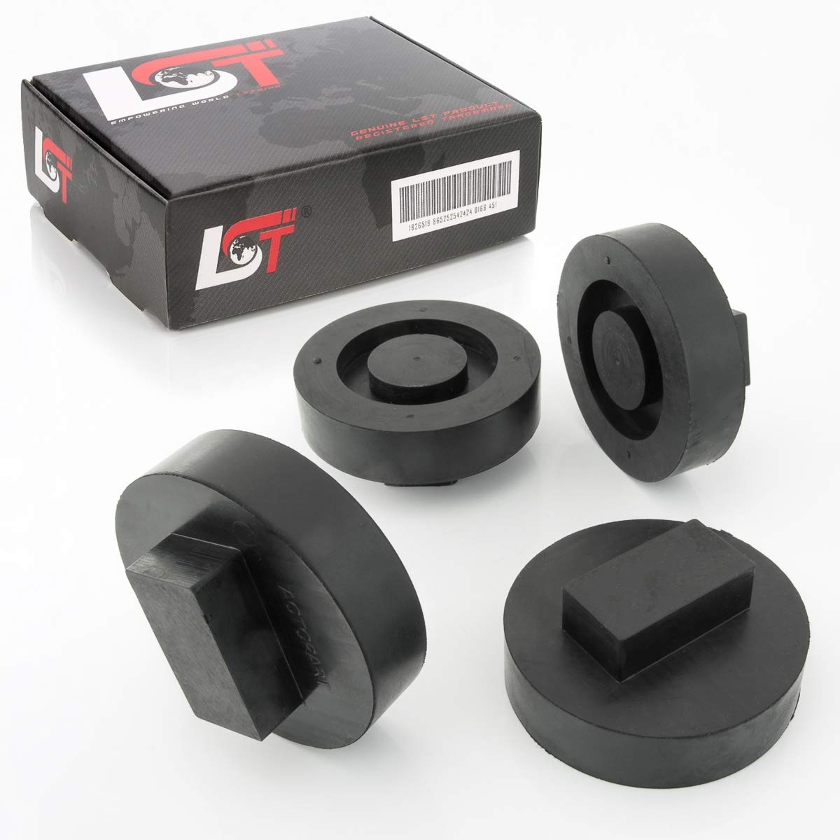 LST 4x Adapter Wagenheber Aufnahme Hebebühnen Gummi Gummiblock 3er 4er Z3
