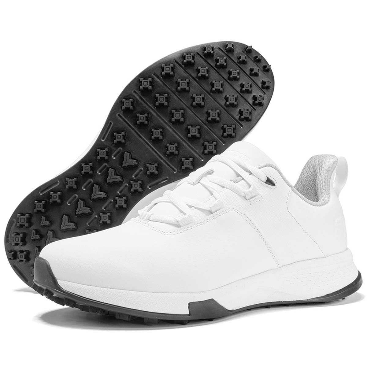 Zapatos De Golf De Cuero para Hombre Sin Clavos Clásicas