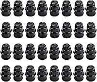 Vista 5 de PIT66 Tapacubos centrales de rueda de 8 lengüetas, compatibles con Chevy Silverado GMC Sierra 1500/99-08 Silverado Sierra 2500/00-08 Suburban/ 02-06