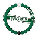 Lokai NFL Football Collection Silicone Beaded Bracelet, Philadelphia Eagles Retro Classic (Large) - Beaded Bracelet for Women & Men, Silicone Jewelry Bracelet Slides-On for Comfortable Fit