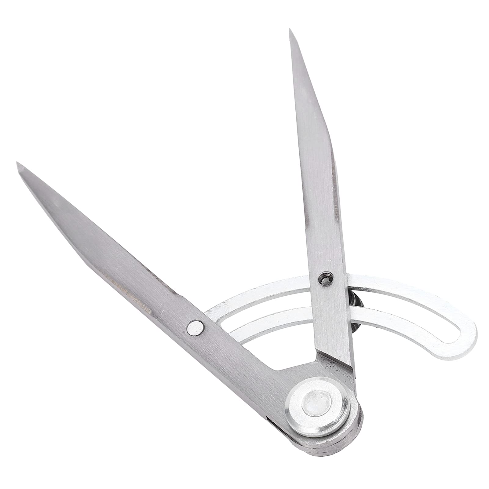 Pissente Steel Wing Divider Pencil Marking Circle Maker Adjustable Scriber Stainless Steel Tool for Craft Use