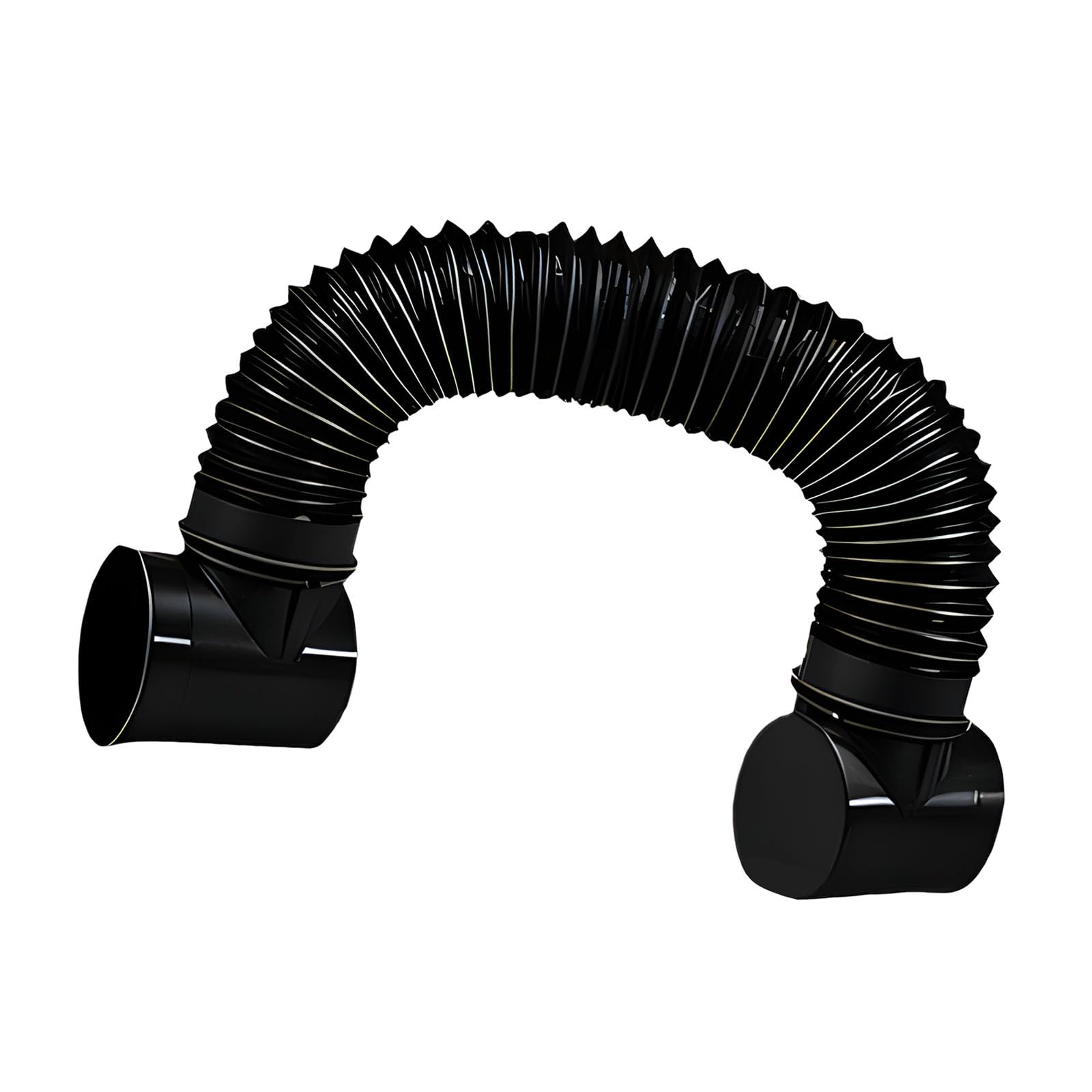 Elnwnnkc Flexible 2 Meter Dryer Exhaust Hose 90 Degree Bend Tight Spaces Dryer Exhaust Installation