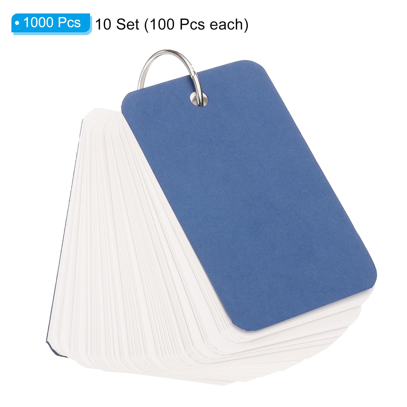 PATIKIL Blank Index Cards with Ring - Image 3