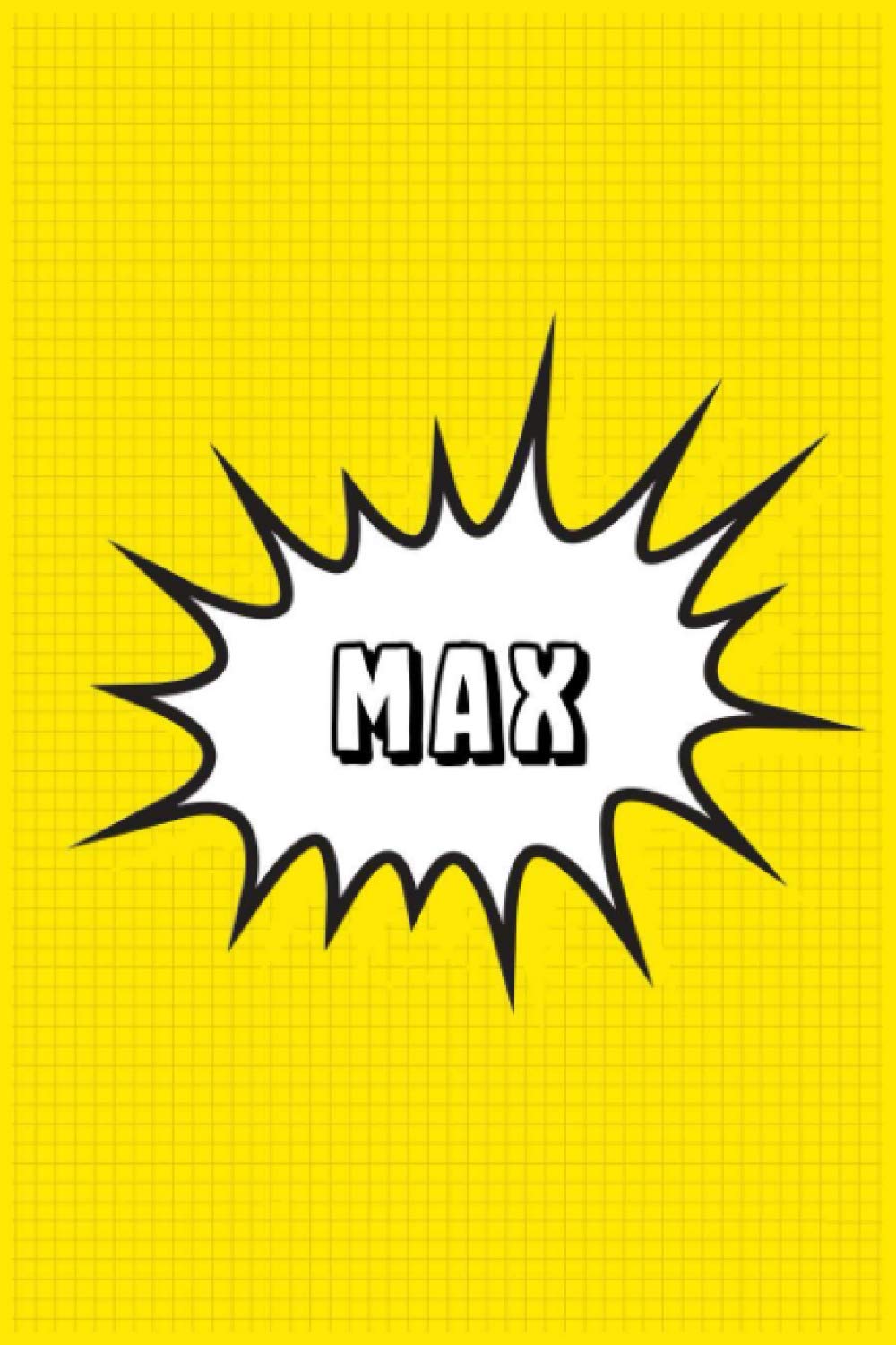 Max: Personalized Name Max Notebook, Gift for Max, Diary Gift Idea