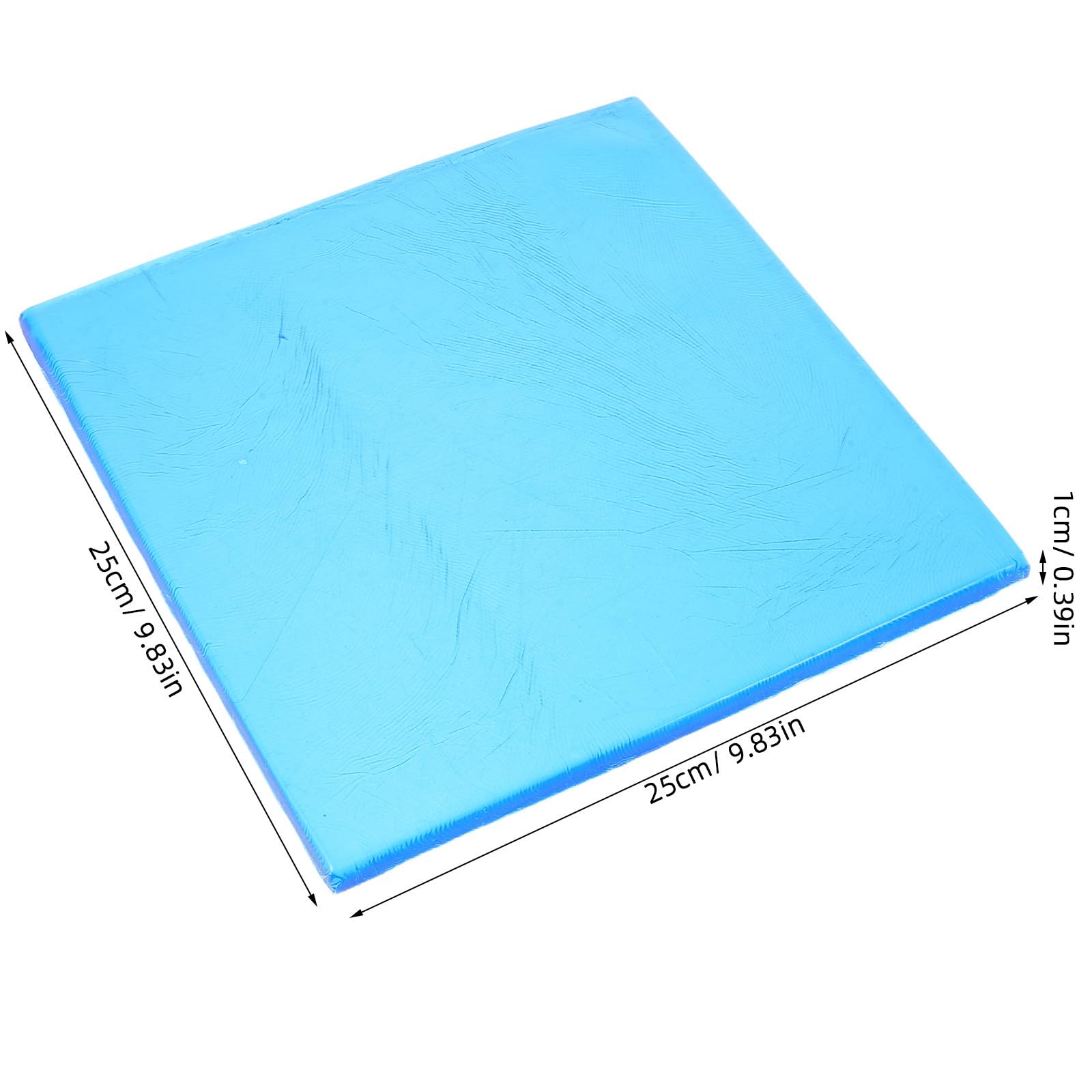 Operitacx Copertura per Sella Moto in Pu Blu, Imbottitura Leggera Gel per Assorbire Pressione, per Moto da Cross e Strade Extraurbane in Stagione Calda