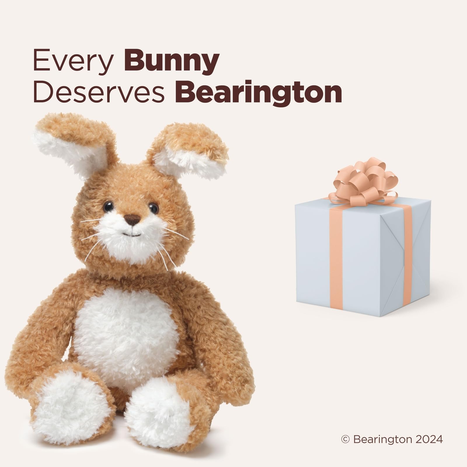 BEARINGTON COLLECTIONアンティークうさぎぬいぐるみ　美品❤️ Amazon.co.jp: Bearington Scruffles イースターバニーのぬいぐるみ 16