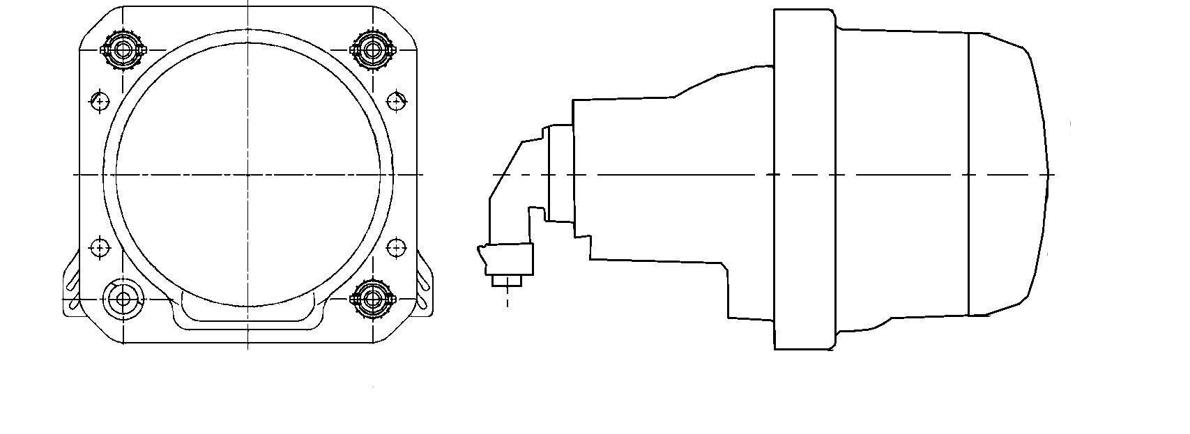 HELLA 1BL 009 999-001 DE/Halógena-Faro principal - 90mm Performance - 12V - redondo - Montaje - Tulipa endurecida - izquierda/derecha