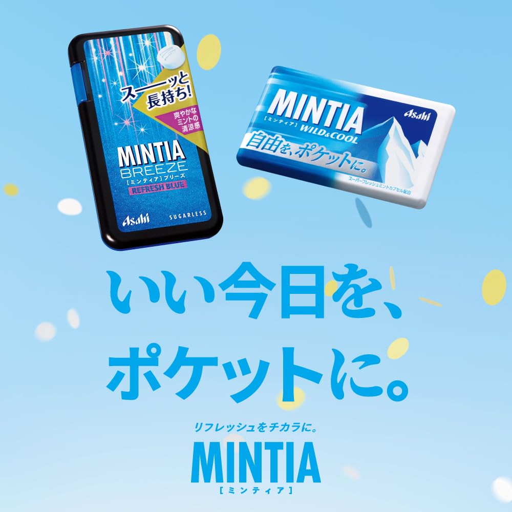 Amazon | アサヒグループ食品 ミンティアブリーズ クリスタルシルバー