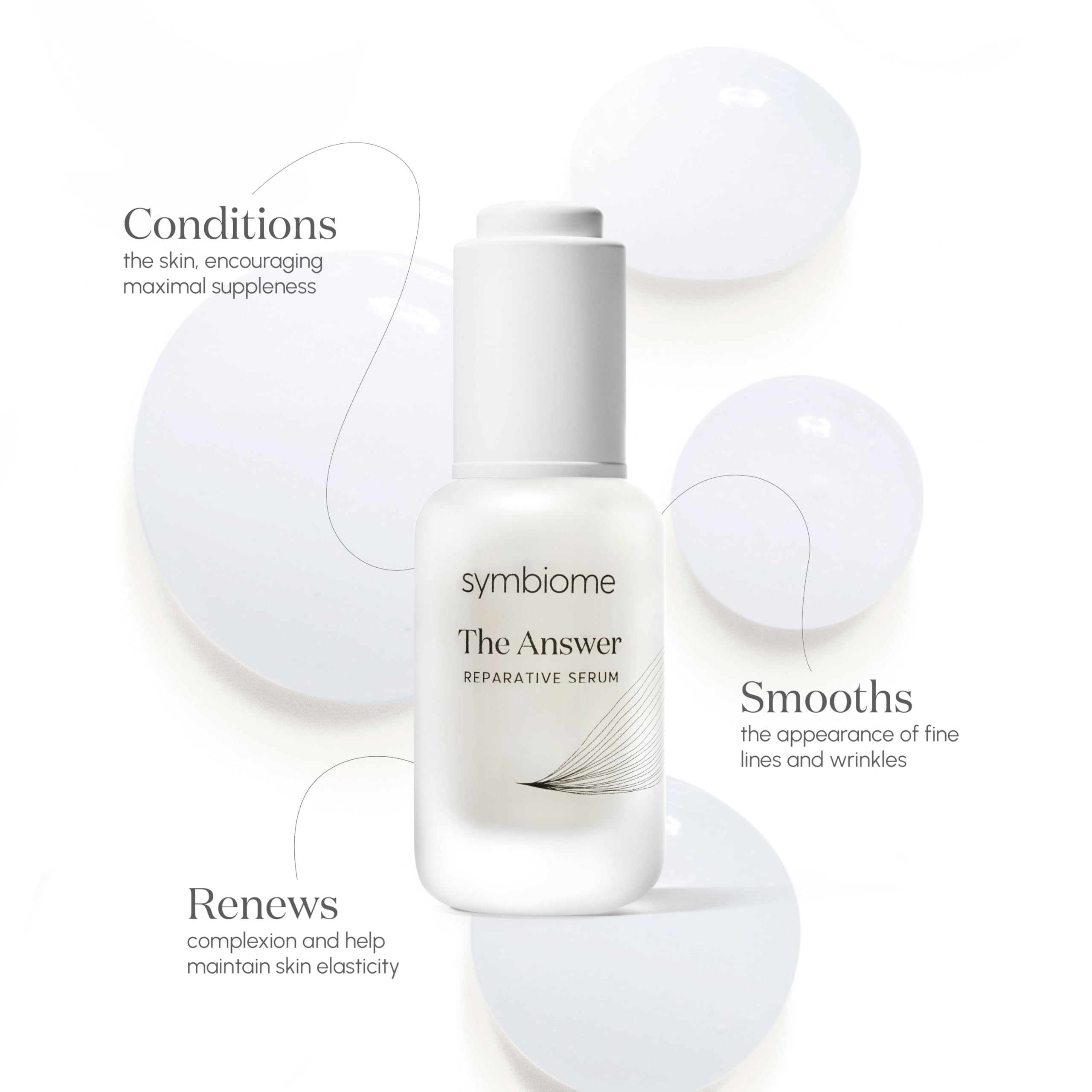 Amazon.com: symbiome The Answer Reparative Face Serum, Collagen