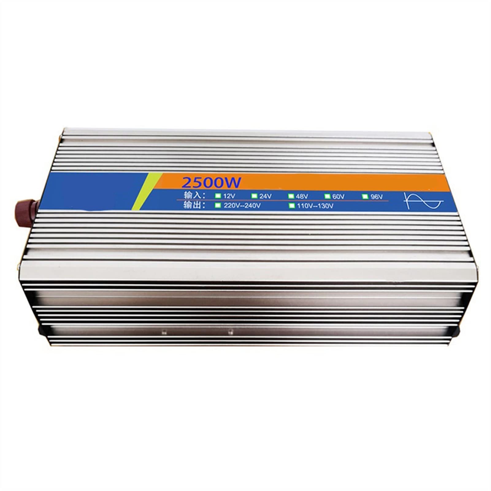 Solar Inverter, 2500W 12V Household Air Conditioning Water Pump Power Station Photovoltaic Charging Sine Wave Solar Inverter(48V)