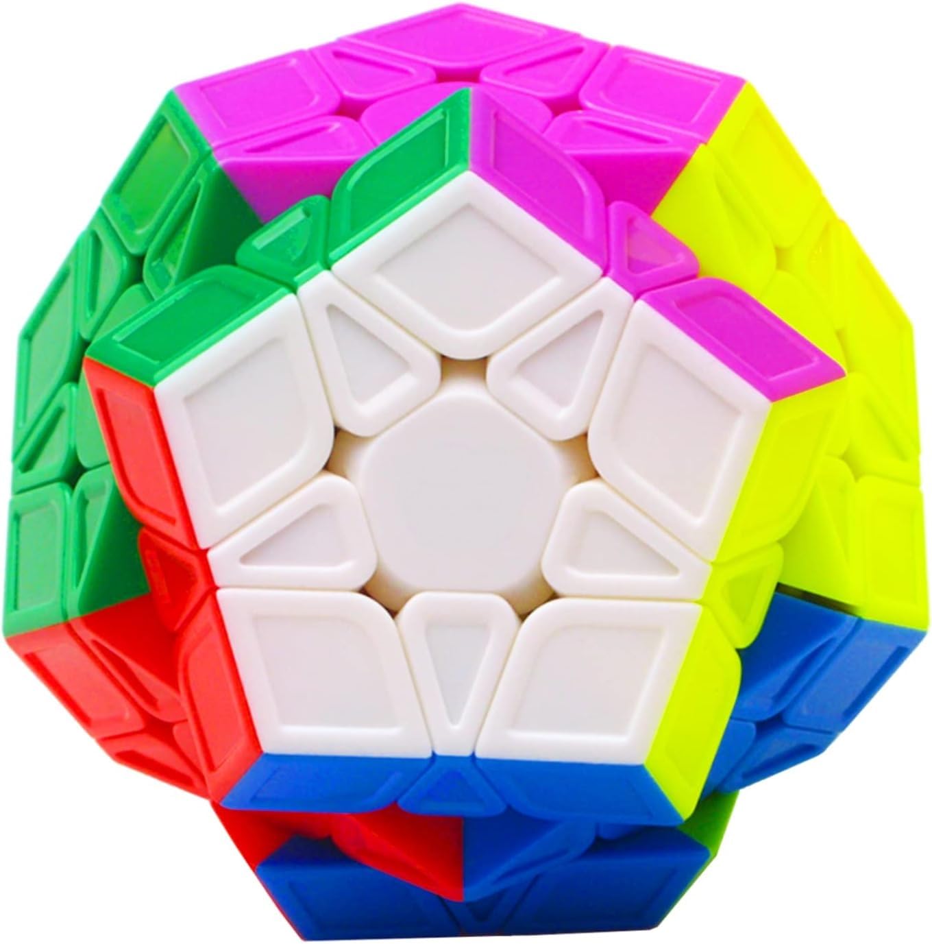Toys Treasure Megaminx Speed Cube, Stickerless 3x3x3 Pentagonal Speed Cube | The Ultimate Toy Puzzle Set Mind Games for Fun and Learning | Puzzle for Adults | Cube for Kids and Professionals