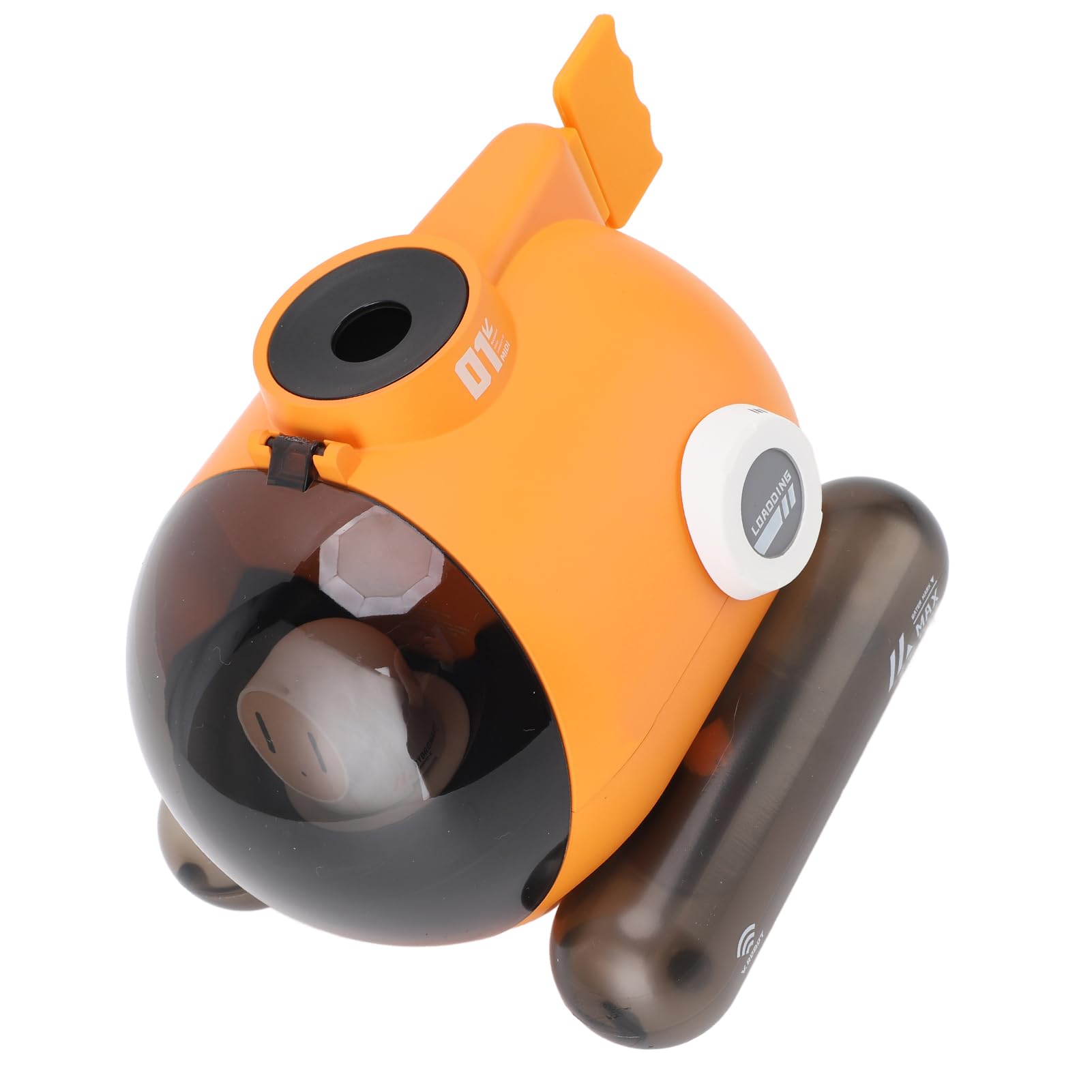 Humidificador de Escritorio con Forma de Submarino única y Niebla de Anillo para Fumar para Dormitorio, Oficina, 250 Ml, Compacto y Portátil (A)