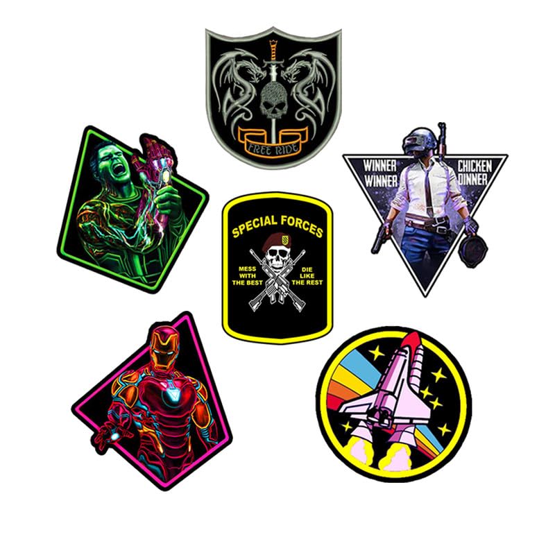 Image of Lazychunks New Unique Mountain,Super heroSpace,Mars,God,Camping,Outdoor Living Patches|New Clothing Accessories for Enhance The Beauty of T-Shirt,Jacket,Bags,Caps,etc.