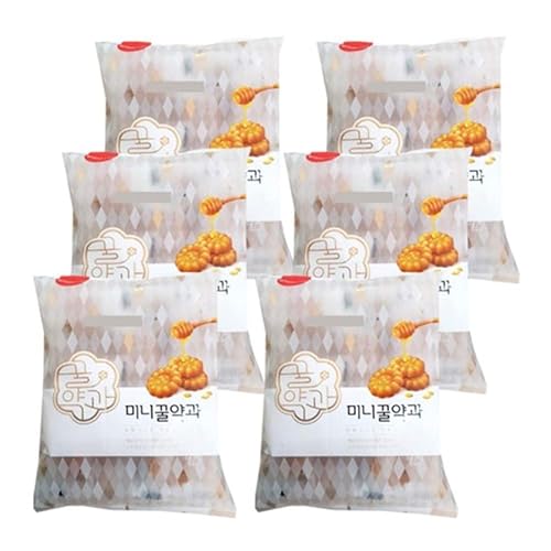 Miniatura 2 de Korean Mini galletas tradicionales dulces de yak gwa de miel 7.05 oz x 6 unidades (total 42.33 oz)