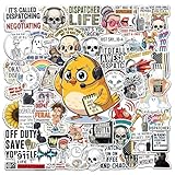 HIZILY 50 Pcs 911 Dispatcher Stickers Funny Dispatch Sticker Dispatchers Appreciation...