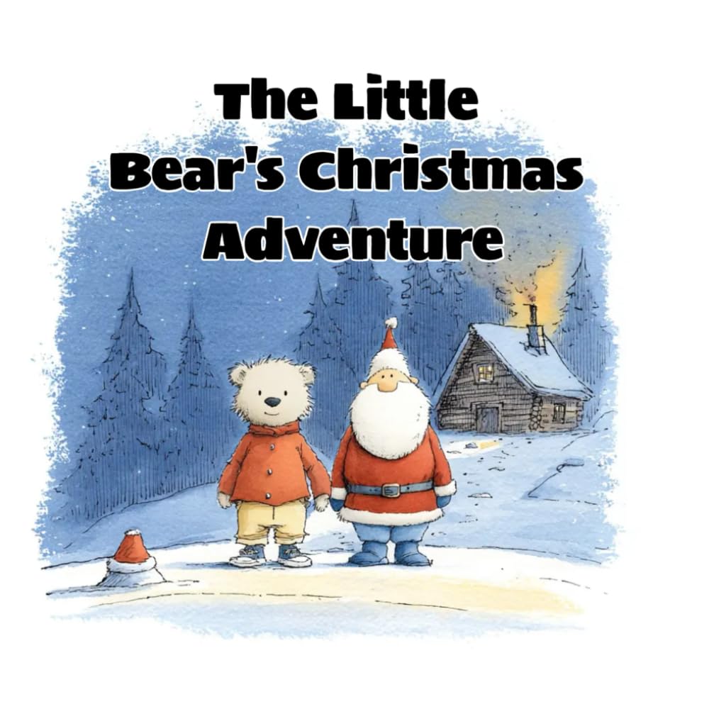 The Little Bear's Christmas Adventure: “The Miracle of Santa Met by the Little Bear in the Forest”