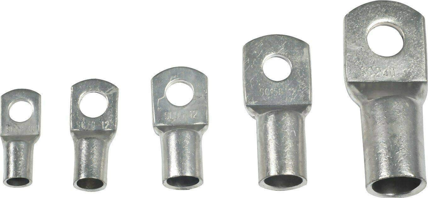 10 stuks Cembre A14-M10 buiskabelschoenen 70 mm² M10 ongeïsoleerd van 10 stuks Cembre A14-M10 buiskabelschoenen 70 mm² M10 ongeïsoleerd van