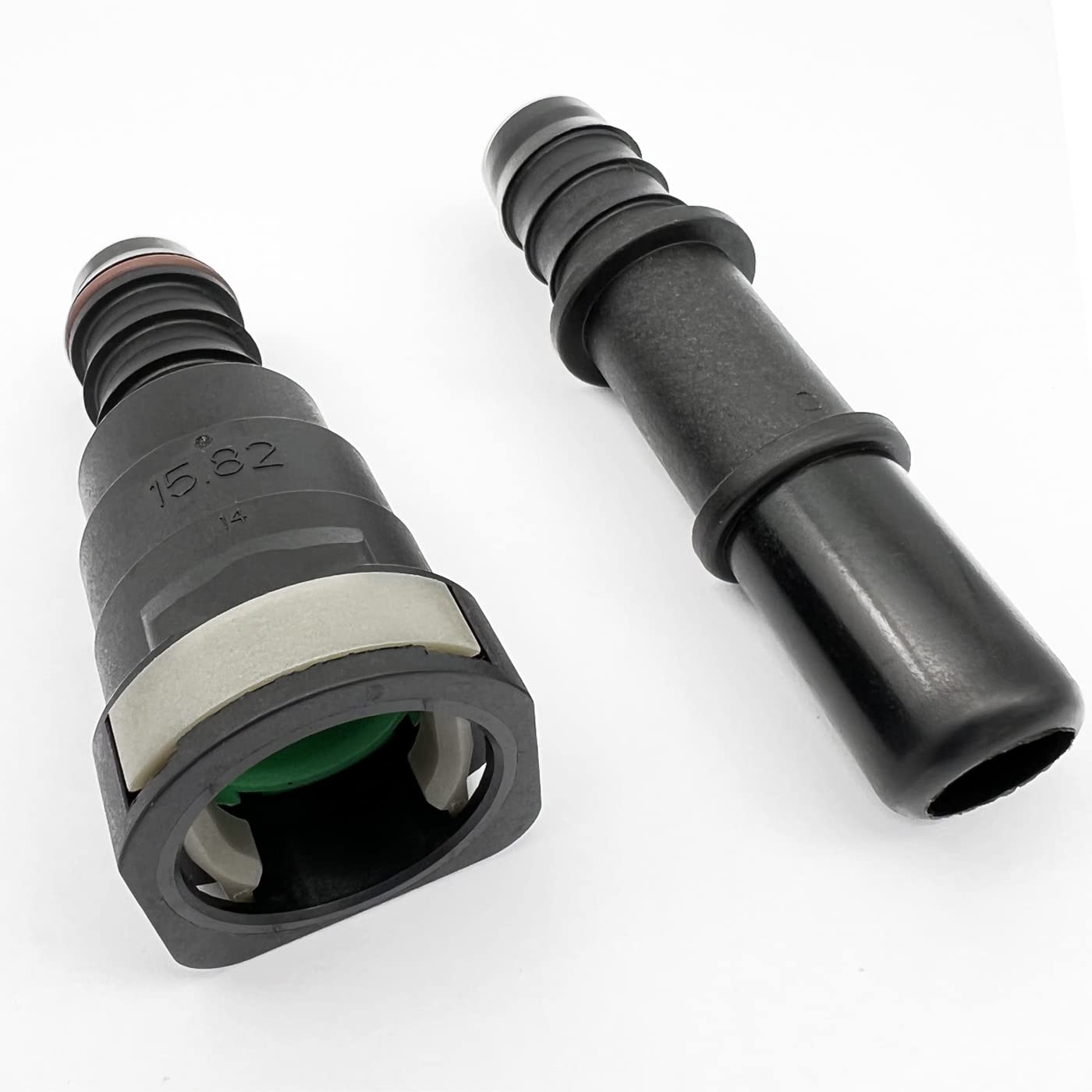 5/8 (15.8mm) SAE to 14mm Straight Nylon Fuel Line Hose Quick Release Connector-image-49