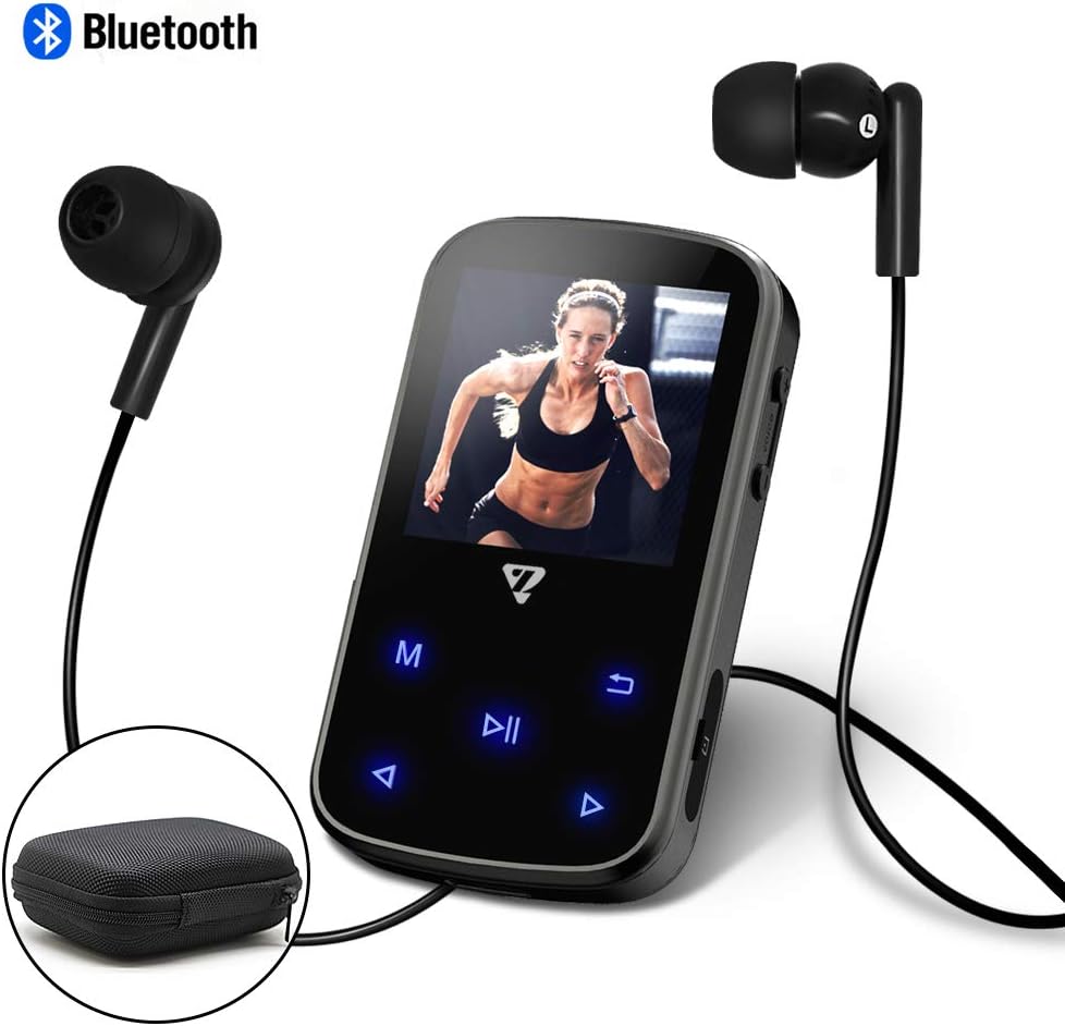 ClipMP3Player mit Bluetooth V4.2 MusikPlayer mit 8 GB,1.5Zoll