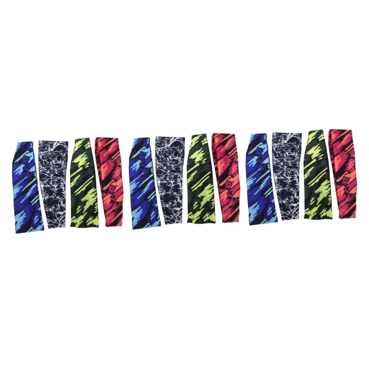 Toyvian Bandana Sportiva Per Il Sudore Fasce Antisudore Gialle Fascia Per Fasce Per La Testa Del Sudore Moda Fasce Per L'allenamento Bande Fitness Fibra Di Poliestere