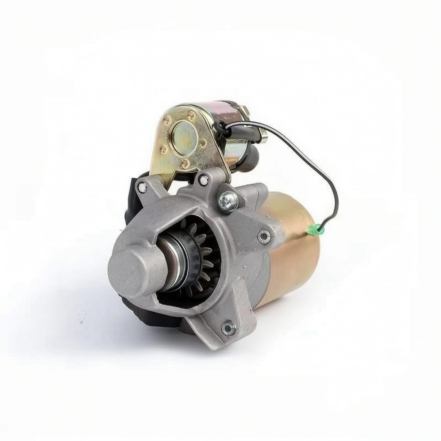 Electric-Start Starter Motor with Solenoid Replacement Generator Starter Motor Easy Installation High Conductivity for Mechanics, DIYers, Engine Maintenance, 168 170F Motor-image-15