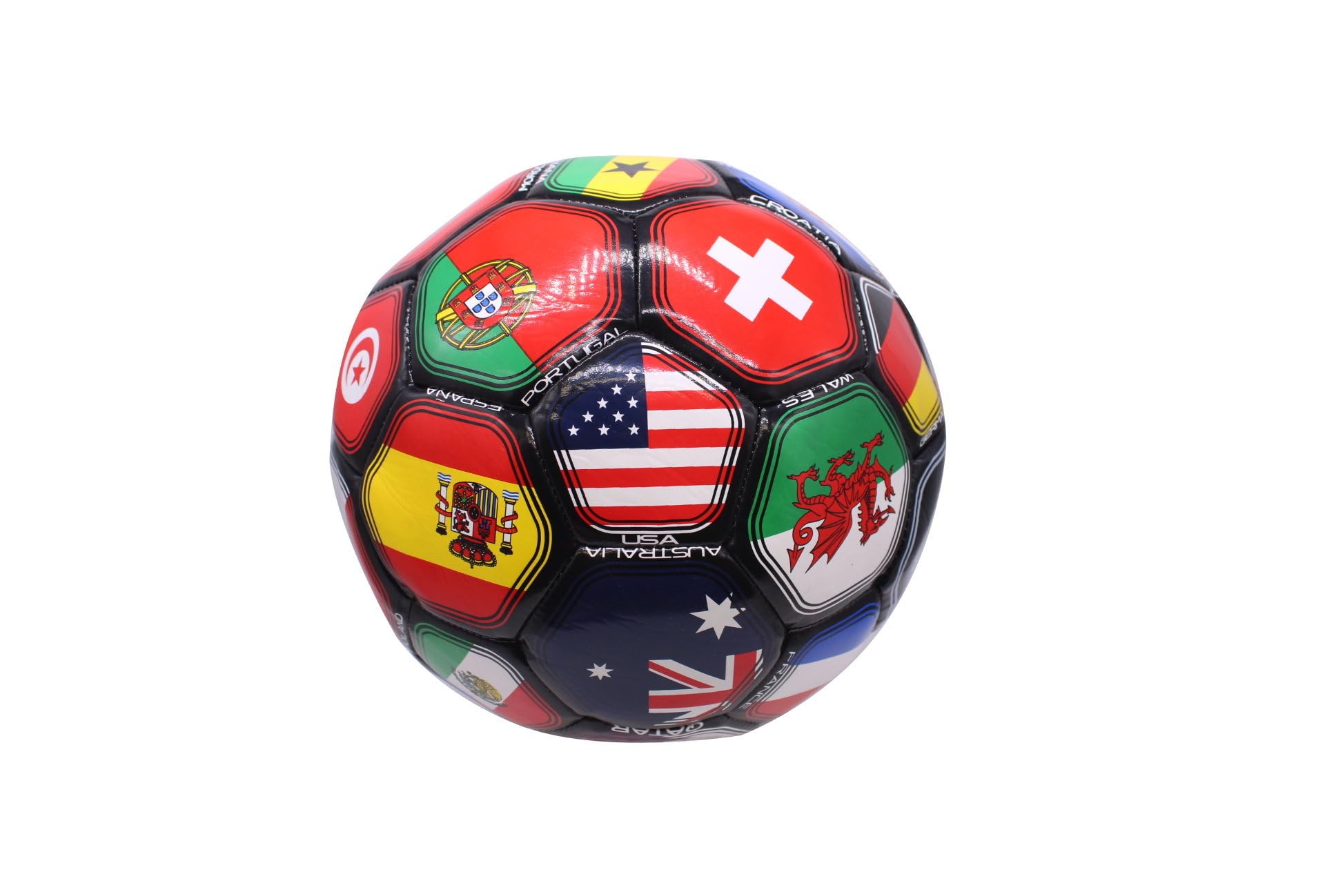 Amazon | Tripact Inc 2026 Country Flags サッカーボール サイズ5