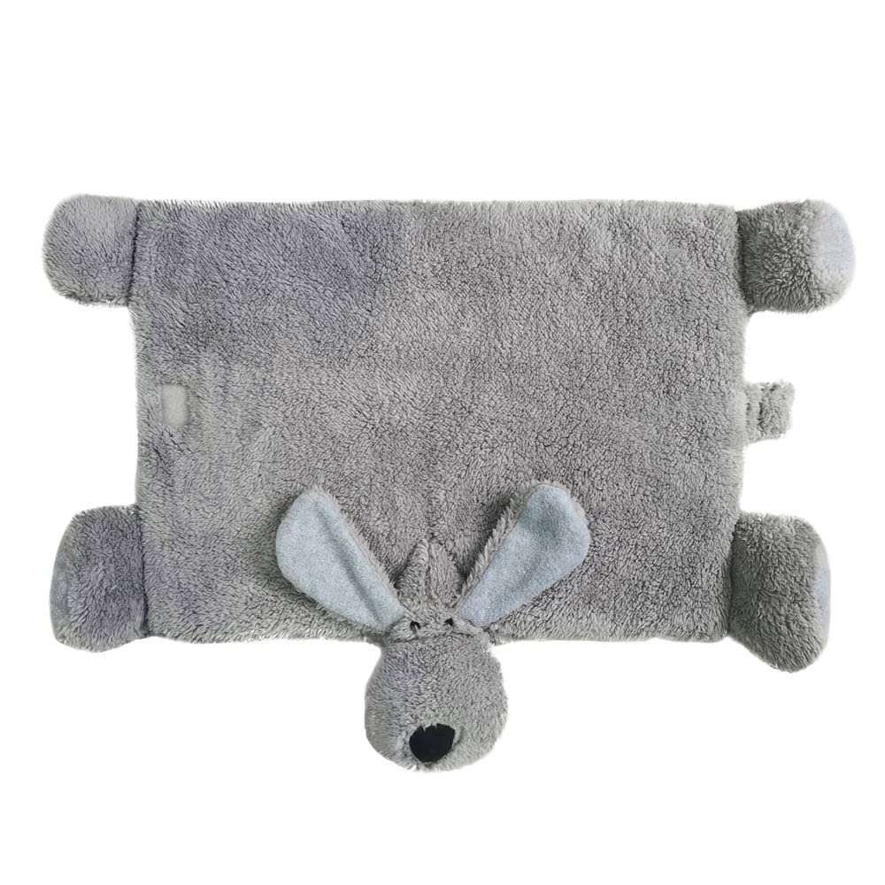 Tapis douillet pour chien Nobby gris 90x60 coussin couchage canin 61786