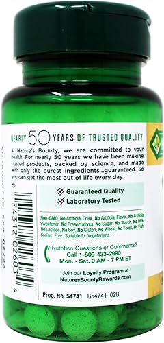 Miniatura 7 de Natures Bounty Mega Picolinato de cromo 176 libras NATURES995985 50 1 1