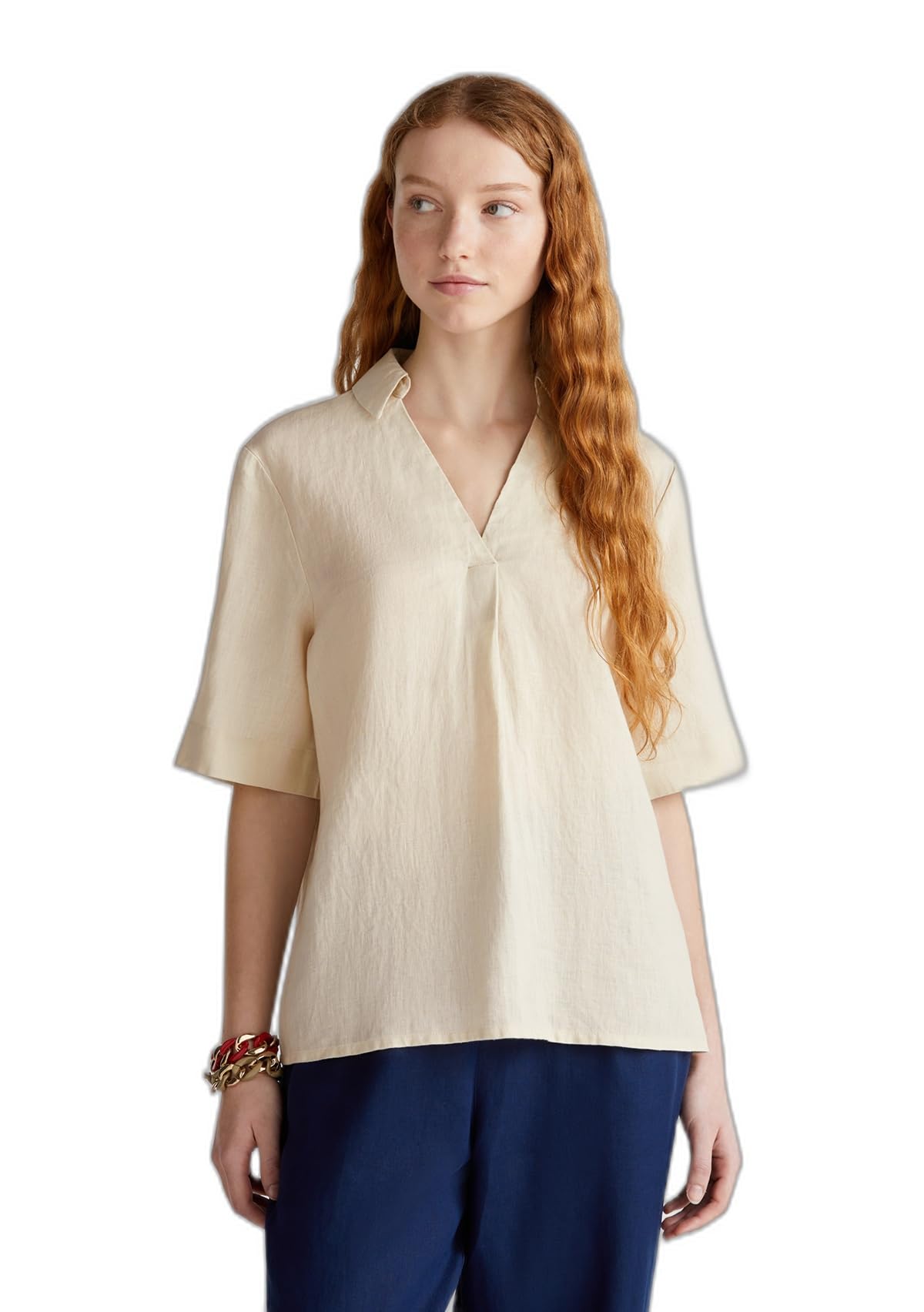 United Colors of Benetton Blusa 5bmldq0b6 Chemise Femme (Lot de 1)