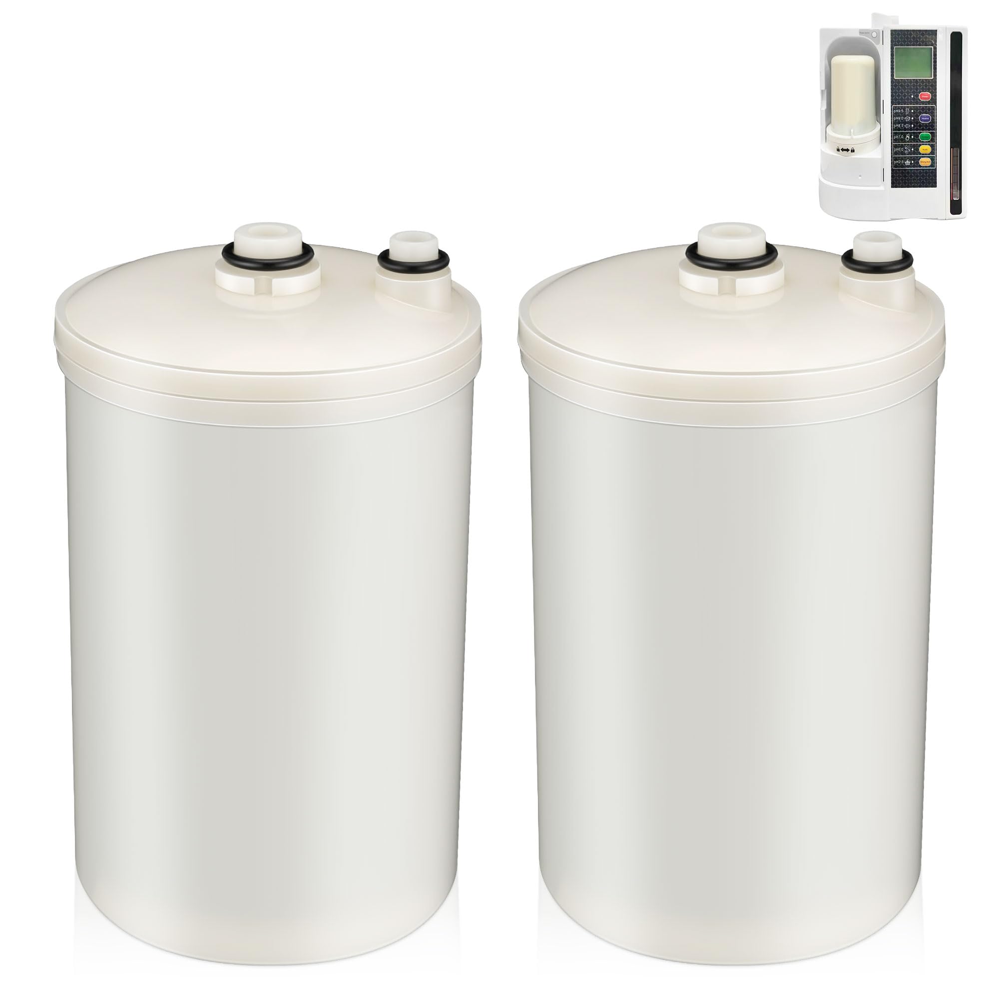 Photo 1 of Mysora 2 Pack Premium Grade Water Filter Replacement Compatible with HG-N Type Water Ionizer, Compatible with Enagic Kangen LeveLuk SD501, JrIV, KANGEN 8(Not Original Type Before 2010)