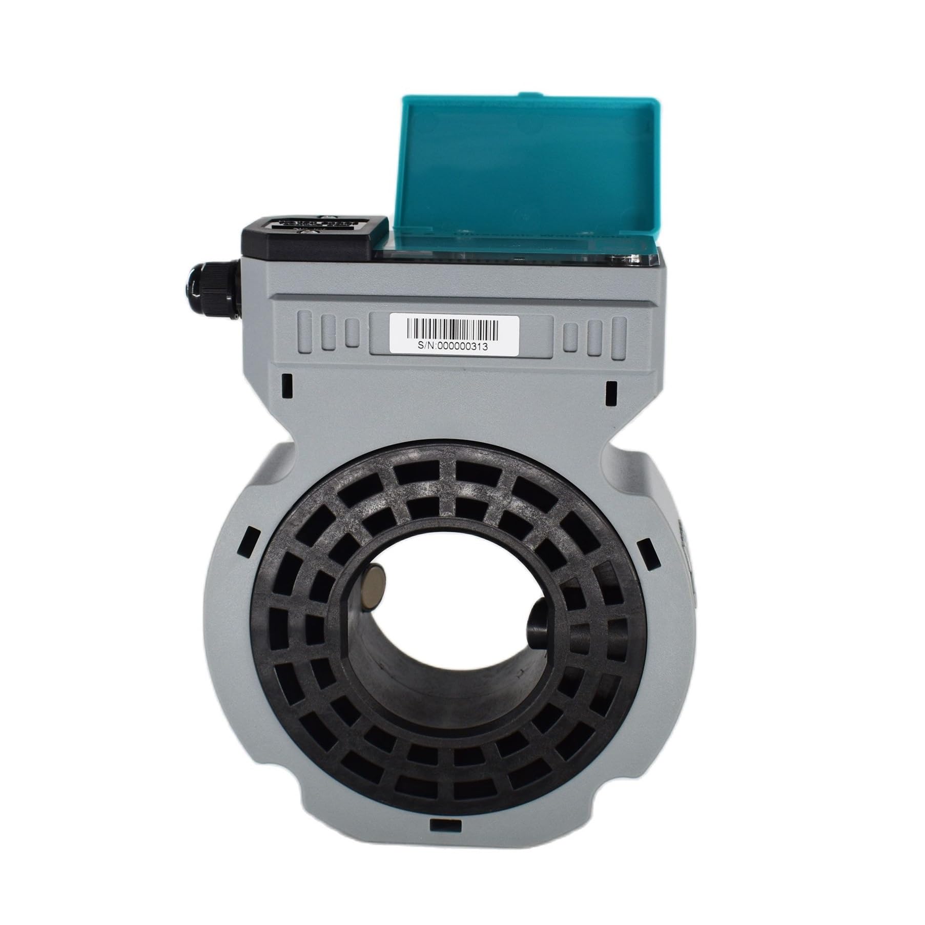 Caudalímetro ultrasónico, Medidor de agua ultrasónico Conexión de brida de suministro de batería DN65 DN80 DN100 IP68 Medidor de flujo de agua digital(DN100)