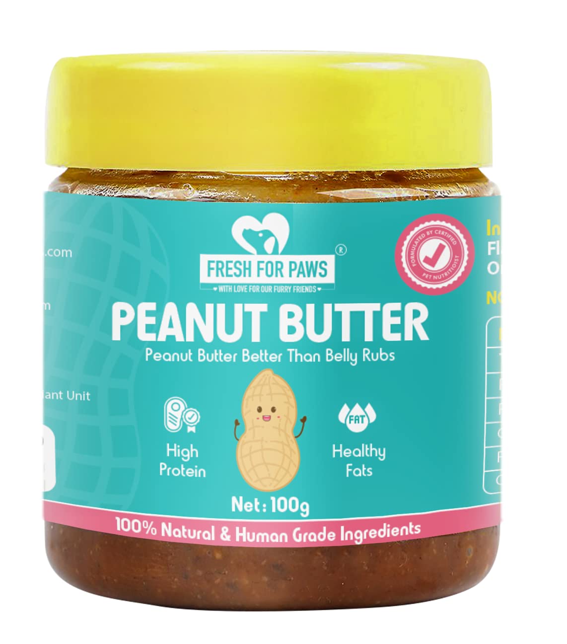 Fresh For Paws Peanut Butter 250 Gram for Dogs (B0BQ1K1694) Amazon Price History, Amazon Price Tracker