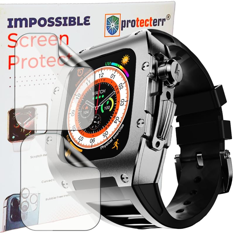 Image of 2-Pack| Screen Protector /Guard for Fire-Boltt Huracan 1.95 inch Smartwatch -Not A Tempered Glass