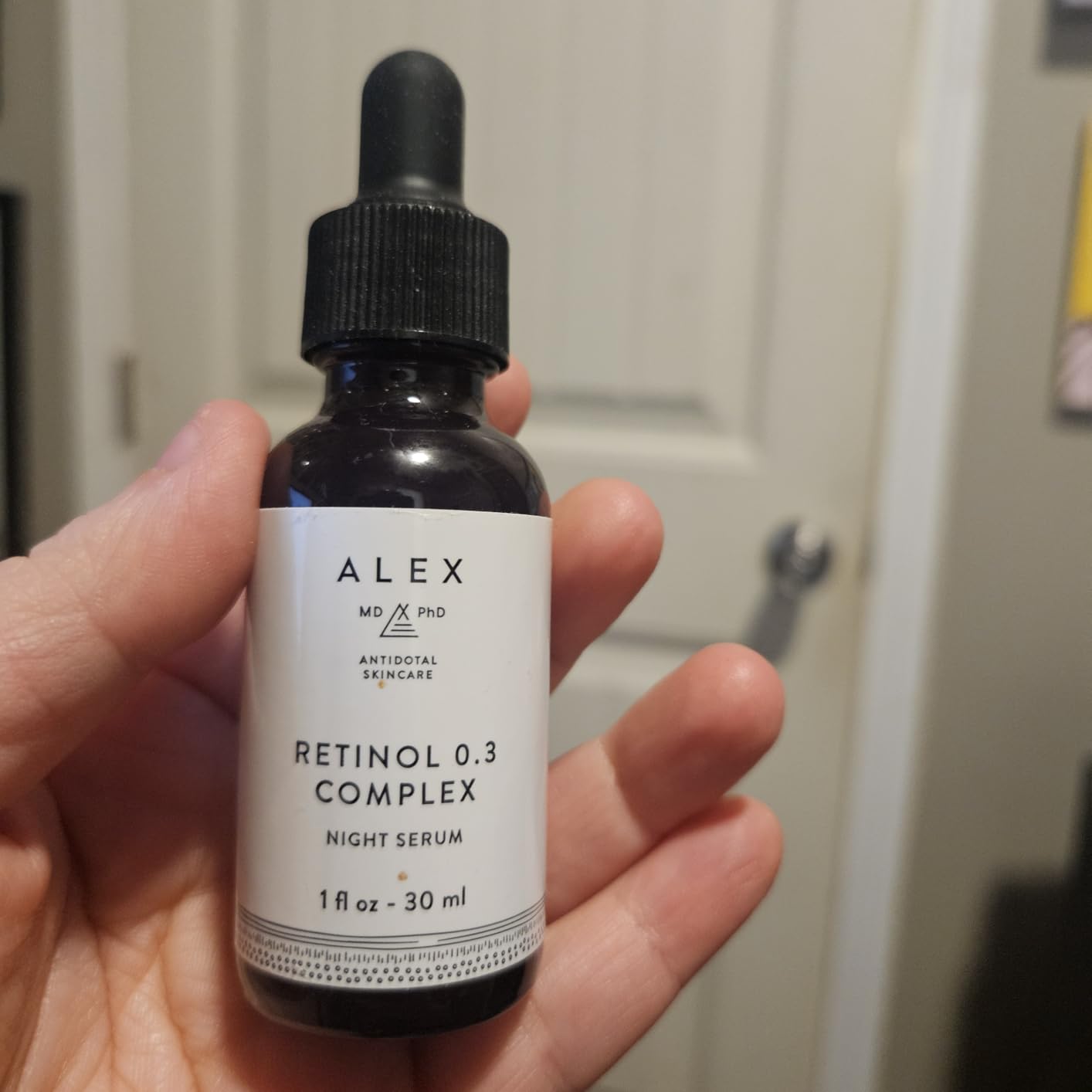 ALEX MD PhD Retinol 0.3 Complex Serum with Bakuchiol, Niacinamide & Hyaluronic Acid – Anti-Aging Face Serum for Fine Lines, Wrinkles & Uneven Tone – Physician-Formulated Skincare 1 fl oz