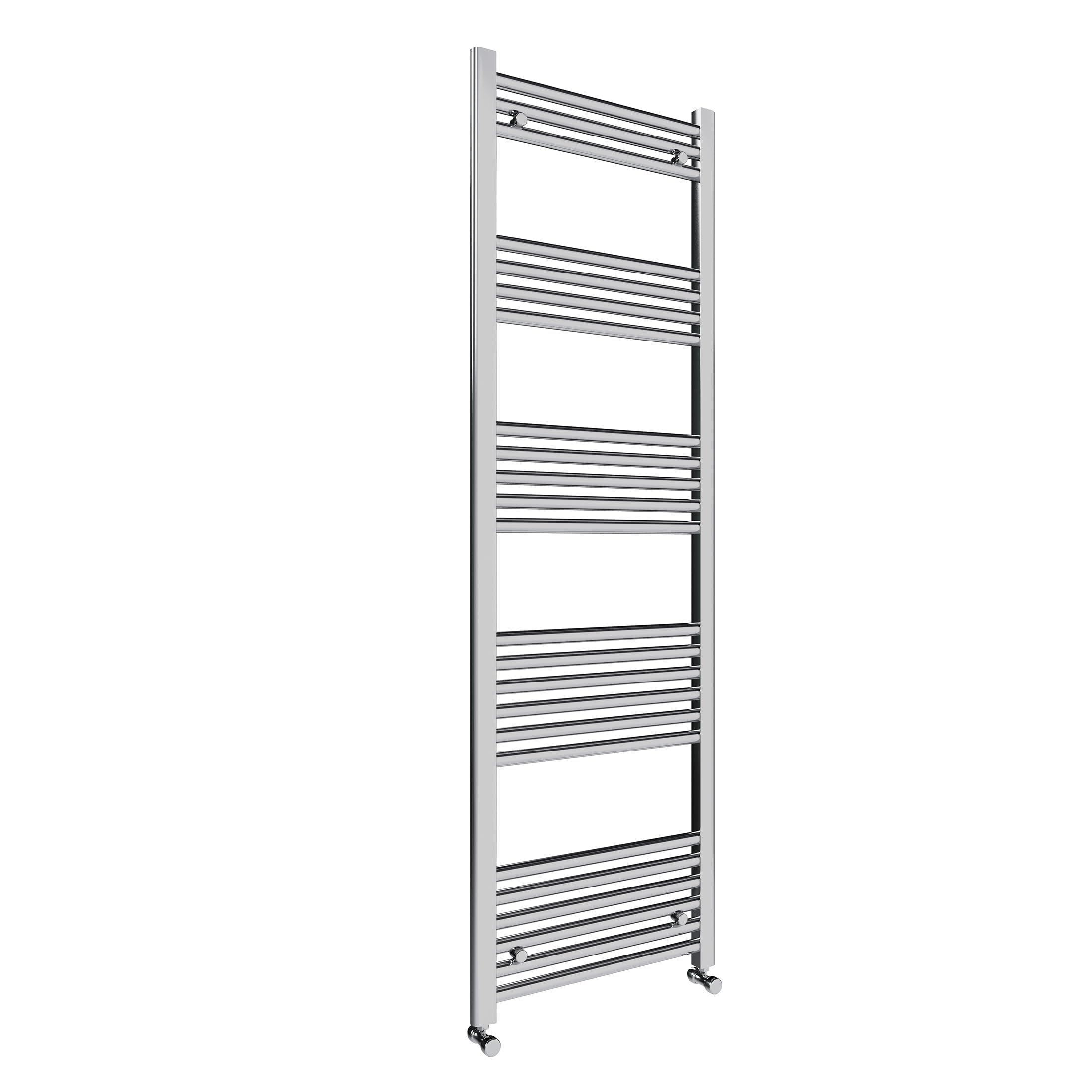 Straight Chrome Steel Heated Towel Rail Bathroom Heating Ladder Radiator (500x1600)