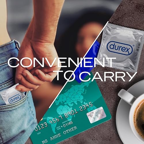 Miniatura 5 de Durex Preservativos invisibles súper ultrafinos para hombre, 10 unidades