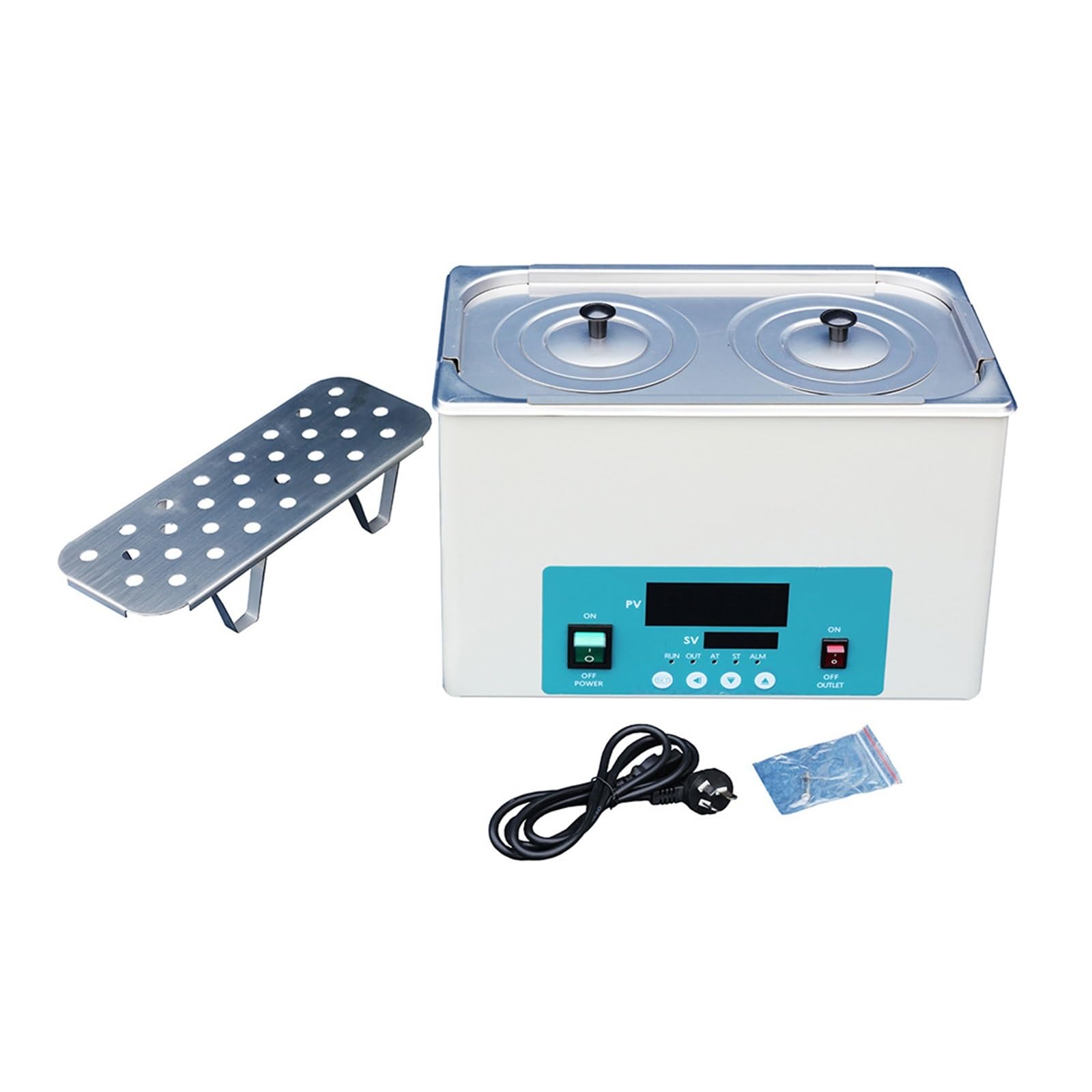 Laborwasserbad 6,6 l elektrisches Thermostat-Wasserbad mit 2 Löchern for Labor