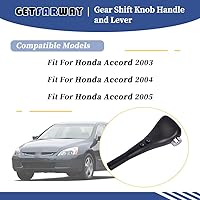 Vista 2 de 54130-SDA-A84ZB Pomo de palanca de cambios compatible con Honda Accord 2003-2005