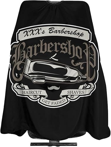 Capa de peluquería personalizada capa de peluquería para hombre añade tu foto texto logotipo capa de peluquería personalizada para hombre capa de